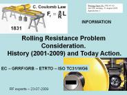 Rolling Resistance Problem Consideration.
