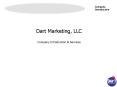 Dart Marketing, LLC PowerPoint PPT Presentation