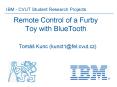 Remote Control of a Furby Toy with BlueTooth PowerPoint PPT Presentation
