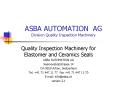 ASBA AUTOMATION AG Division Quality Inspection Machinery PowerPoint PPT Presentation