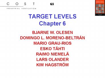 TARGET LEVELS Chapter 6