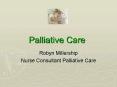 Palliative Care PowerPoint PPT Presentation
