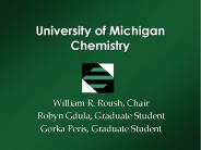 University of Michigan Chemistry