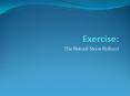 Exercise: PowerPoint PPT Presentation
