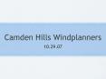 Camden Hills Windplanners PowerPoint PPT Presentation