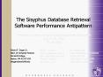 The Sisyphus Database Retrieval Software Performance Antipattern PowerPoint PPT Presentation