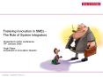 Fostering Innovation in SMEs The Role of System Integrators PowerPoint PPT Presentation