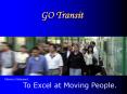 GO Transit PowerPoint PPT Presentation
