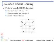 Bounded Radius Routing