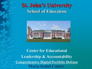 St' Johns University School of Education