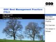 OGC Best Management Practice: ITIL PowerPoint PPT Presentation