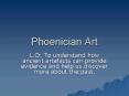 Phoenician Art PowerPoint PPT Presentation