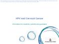 HPV and Cervical Cancer PowerPoint PPT Presentation