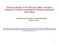 Present%20situation%20in%20the%20Slovak%20Leather%20and%20Shoe%20Industry%20in%20context%20of%20permanent%20increase%20of%20imports%20from%20China%20 PowerPoint PPT Presentation