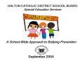 A SchoolWide Approach to Bullying Prevention PowerPoint PPT Presentation