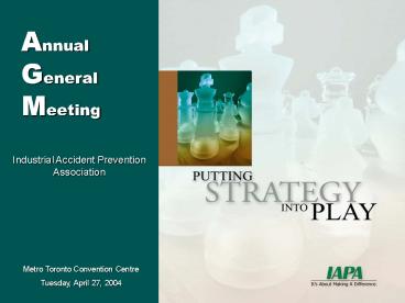 Annual General Meeting