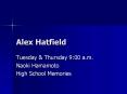 Alex Hatfield PowerPoint PPT Presentation