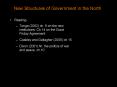 New Structures of Government in the North PowerPoint PPT Presentation