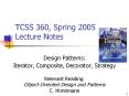 TCSS 360, Spring 2005 Lecture Notes PowerPoint PPT Presentation