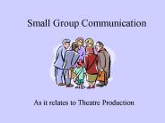 Small Group Communication