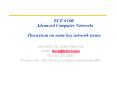 ECE 6160: Advanced Computer Networks Discussion on some key network issues PowerPoint PPT Presentation