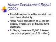 Human Development Report 2000