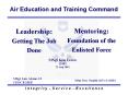 Leadership%20and%20Mentorship PowerPoint PPT Presentation