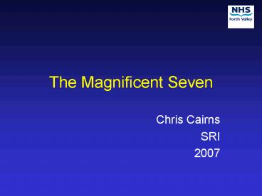 The Magnificent Seven