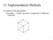 12. Implementation Methods