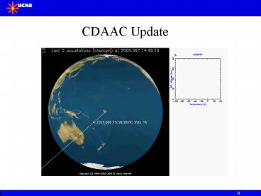 Assimilation and Impact of GPS Radio Occultation data