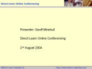 Direct%20Learn%20Online%20Conferencing