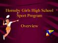 Hornsby Girls High School Sport Program Overview PowerPoint PPT Presentation