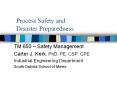 Process Safety and Disaster Preparedness PowerPoint PPT Presentation