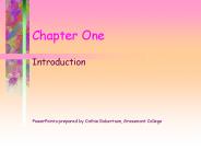Chapter One