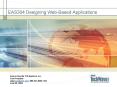 EAS304 Designing WebBased Applications PowerPoint PPT Presentation