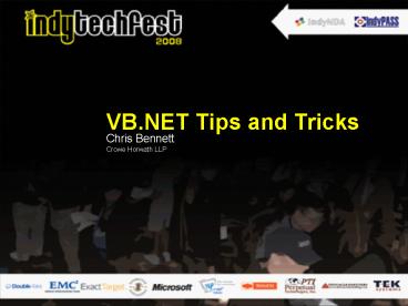 presentation player overlay