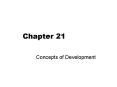 Concepts of Development PowerPoint PPT Presentation