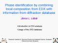 Phase identification by combining local composition from EDX with information from diffraction database PowerPoint PPT Presentation