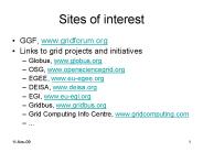 Sites of interest