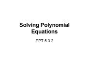 Solving%20Polynomial%20Equations