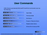 User Commands