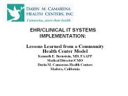 EHR/CLINICAL%20IT%20SYSTEMS%20IMPLEMENTATION: