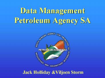 Data Management Petroleum Agency SA