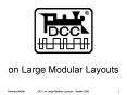 on Large Modular Layouts PowerPoint PPT Presentation