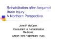 Rehabilitation after Acquired Brain Injury' A Northern Perspective' PowerPoint PPT Presentation