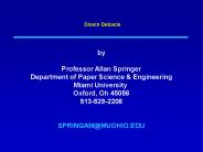 Dioxin Debacle
