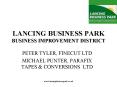 LANCING BUSINESS PARK BUSINESS IMPROVEMENT DISTRICT PowerPoint PPT Presentation
