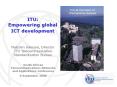 International  Telecommunication  Union PowerPoint PPT Presentation