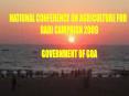 NATIONAL CONFERENCE ON AGRICULTURE FOR PowerPoint PPT Presentation