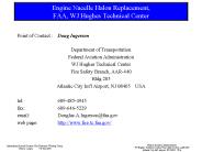 Engine Nacelle Halon Replacement, FAA, WJ Hughes Technical Center
